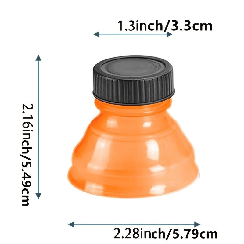6PCS Soda Can Lids; Reusable Bottle Fizz Lid Caps; Can Covers For Beer Carbonated Drinks And Other Canned Beverages; Kitchen Supplies