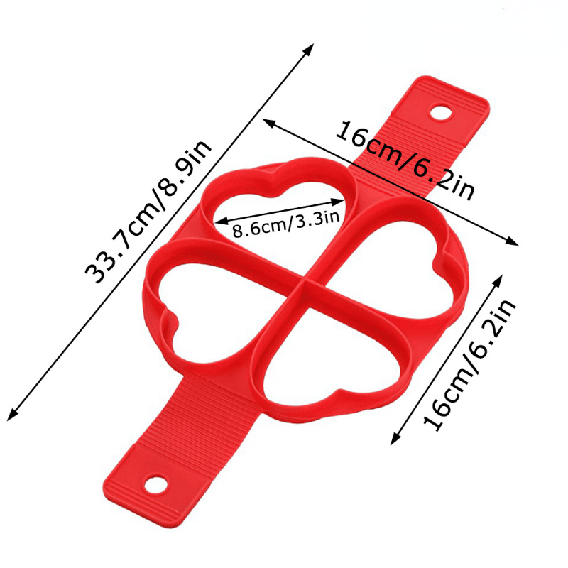 1pc Silicone Egg For Kitchen Nonstick Maker Mold Baking Accessories Tools Gadgets Egg & Pancake Rings Kitchen Gadgets
