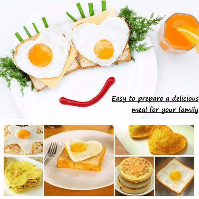 1pc Silicone Egg For Kitchen Nonstick Maker Mold Baking Accessories Tools Gadgets Egg & Pancake Rings Kitchen Gadgets