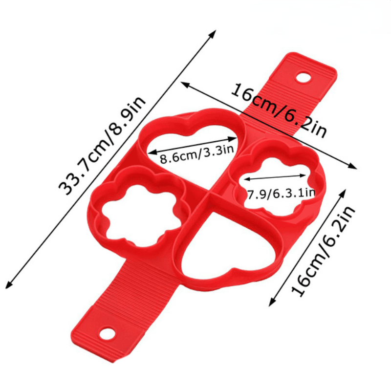 1pc Silicone Egg For Kitchen Nonstick Maker Mold Baking Accessories Tools Gadgets Egg & Pancake Rings Kitchen Gadgets