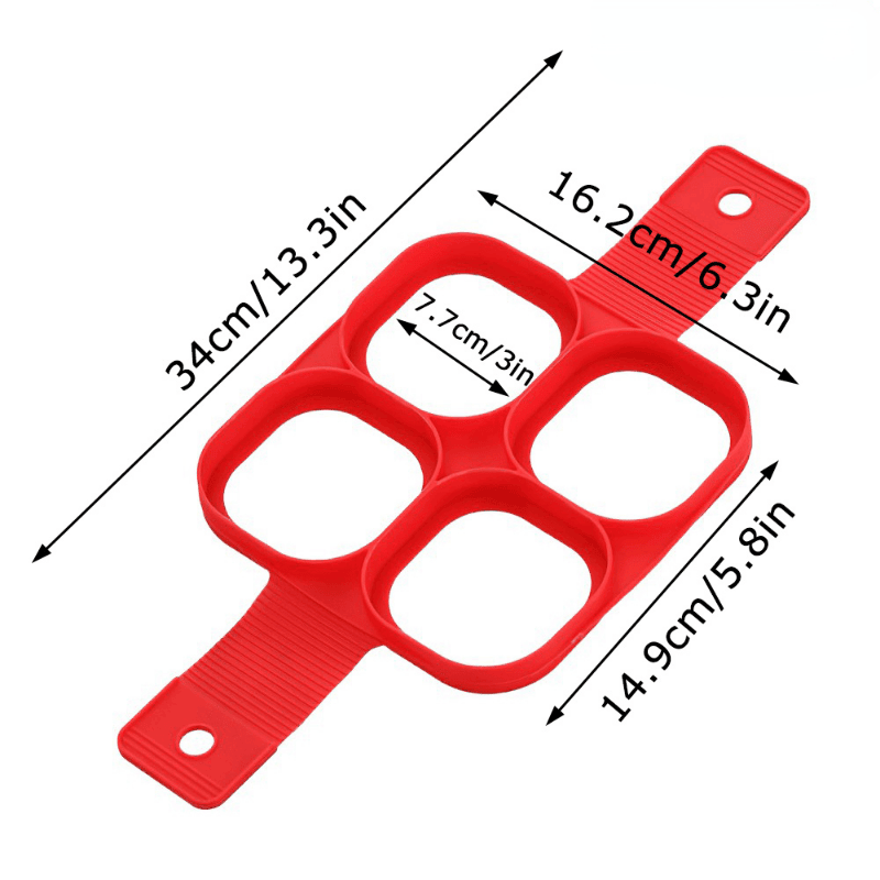 1pc Silicone Egg For Kitchen Nonstick Maker Mold Baking Accessories Tools Gadgets Egg & Pancake Rings Kitchen Gadgets