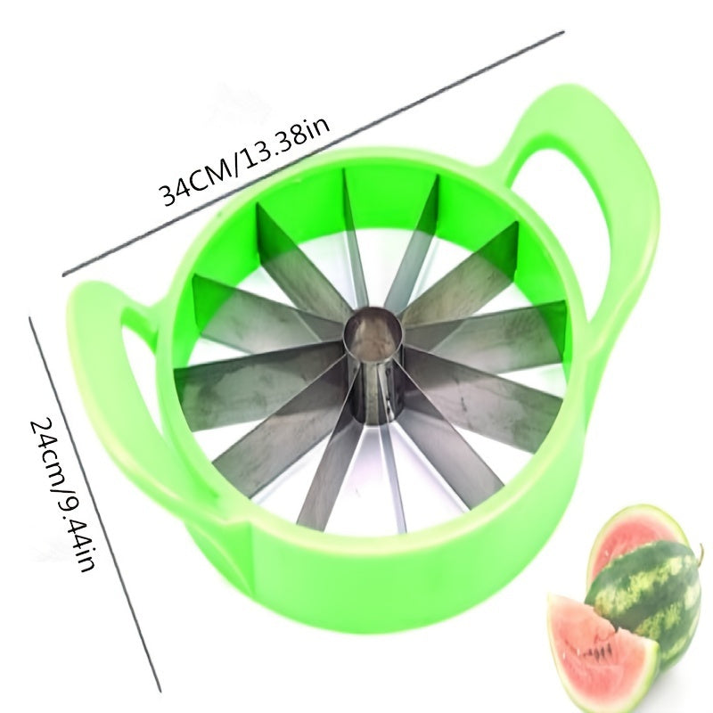 1pc Watermelon Knife; Convenient Kitchen Cooking Knife; Summer Watermelon Slicer Fruit Cutter For Kitchen